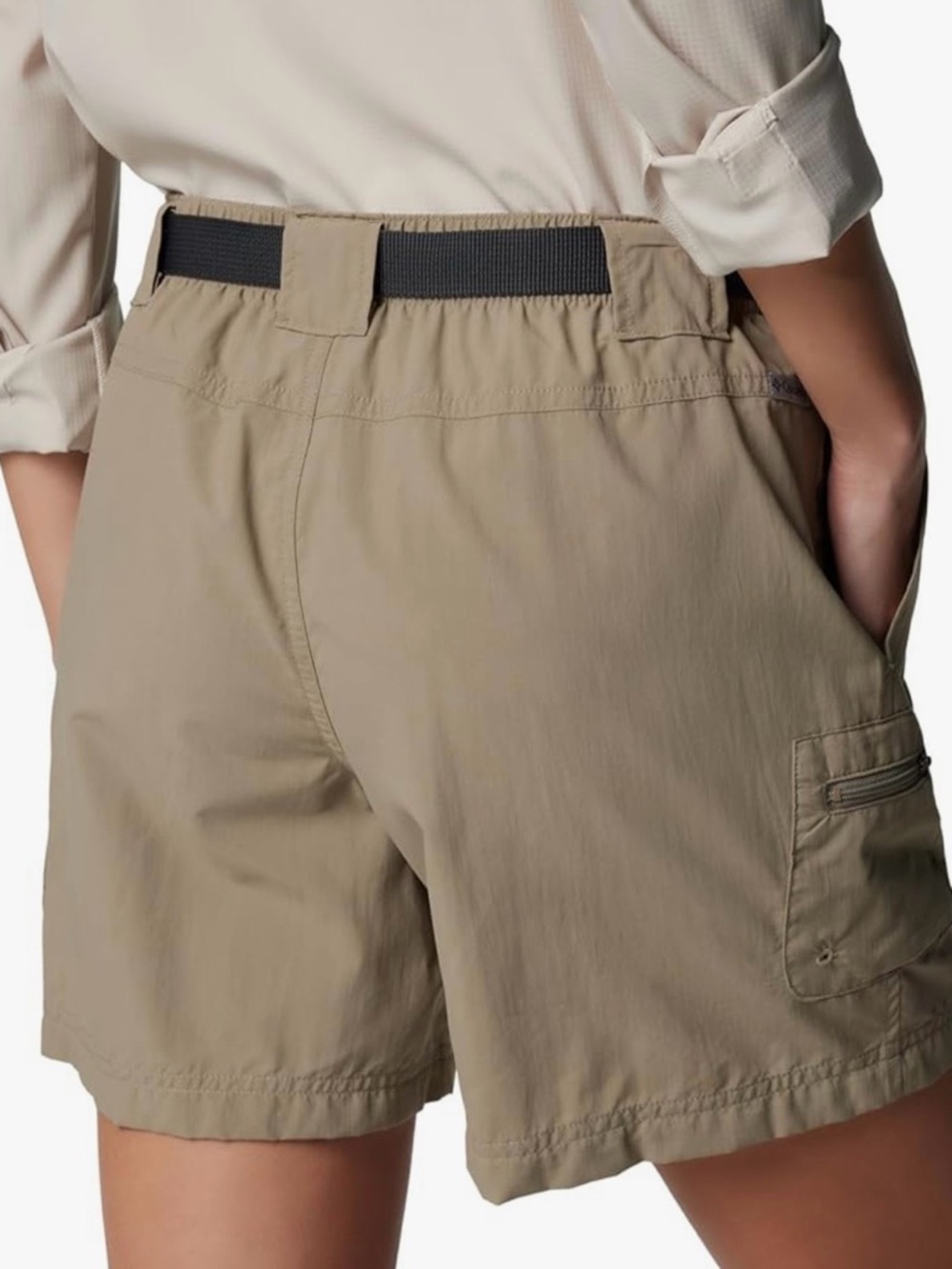 Columbia NWT Sandy River Cargo shorts beige women’s XL - Picture 4 of 11